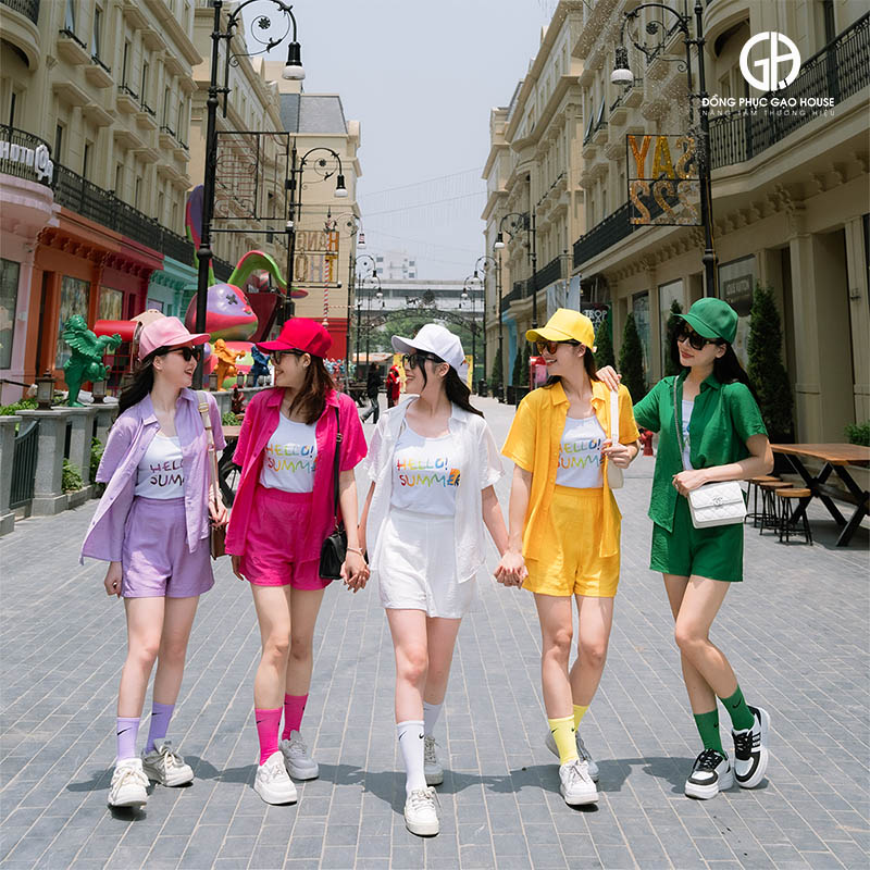 Áo nhóm đồng phục teambuilding