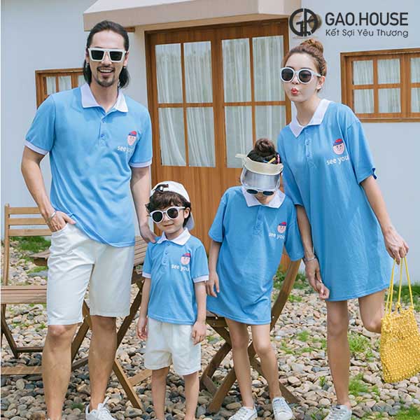 Áo váy gia đình Gạo House GF1870005