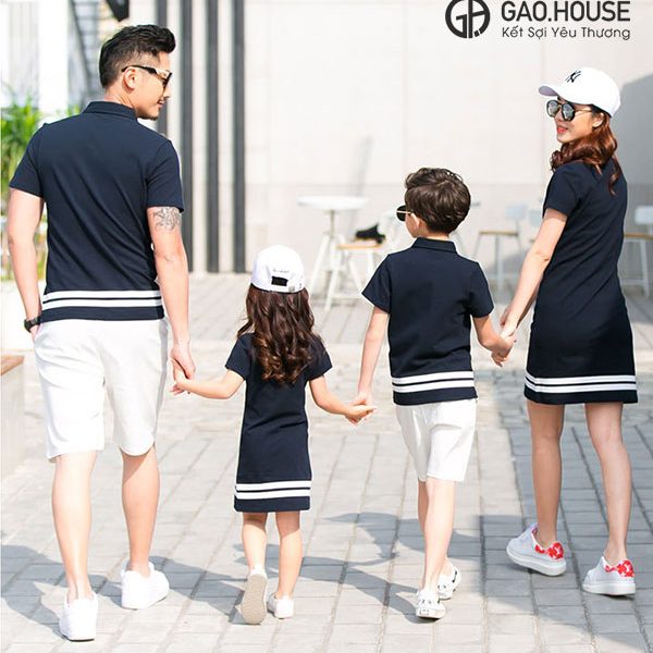 Áo váy gia đình Gạo House GF1870030