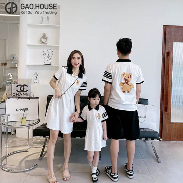 Áo váy gia đình Gạo House GF1870006