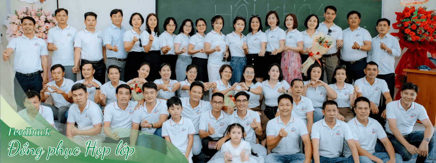 feedback áo đồng phục họp lớp