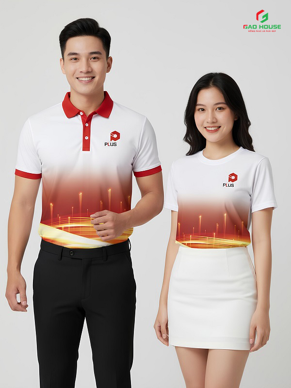 Áo 3d Đồng phục Techcombank