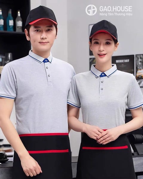 Áo đồng phục mang đến sức hút tuyệt đối cho nhân viên nhà hàng