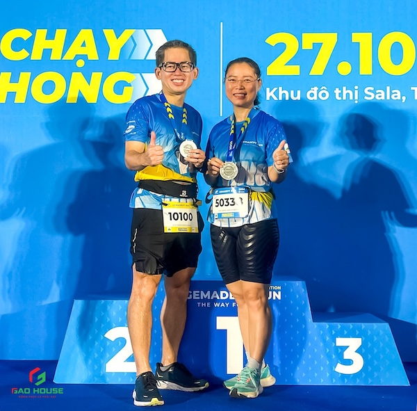 Áo đồng phục OCB giải chạy