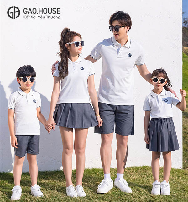 áo gia đình gạo house