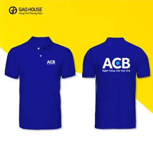 Áo thun đồng phục ngân hàng ACB