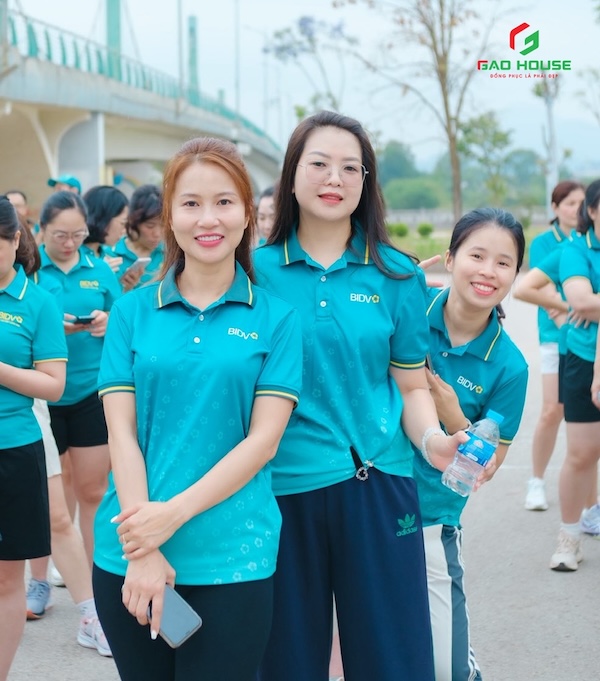 Áo phông đồng phục BIDV