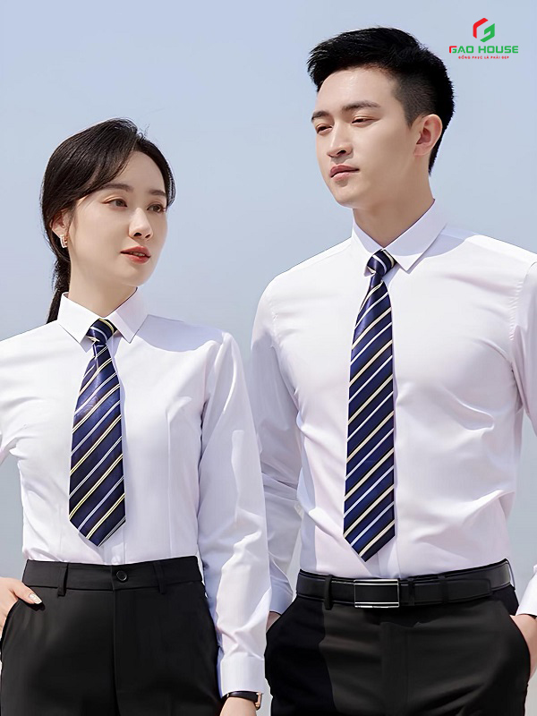 Áo sơ mi đồng phục ngân hàng ACB