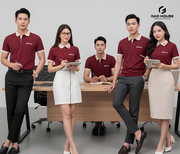 Áo thun đồng phục Agribank đẹp