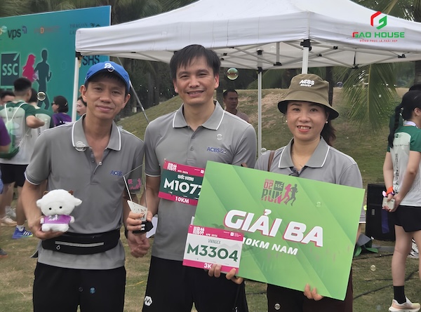 Áo thun đồng phục team building ACB