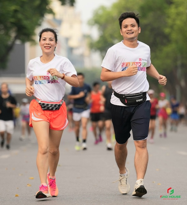 Áo thun team building ngân hàng Seabank