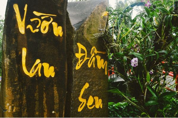 bản đồ khu du lịch đầm sen