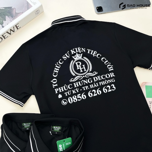 Công nghệ in PET đồng phục ACB sắc nét