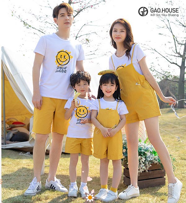 đồng phục gia đình gạo house