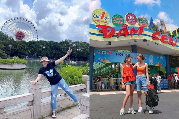 giá vé khu du lịch đầm sen