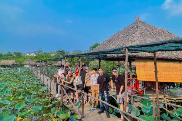 khu ẩm thực sen nam bộ