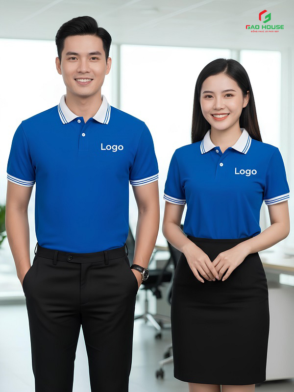 May áo thun đồng phục Eximbank