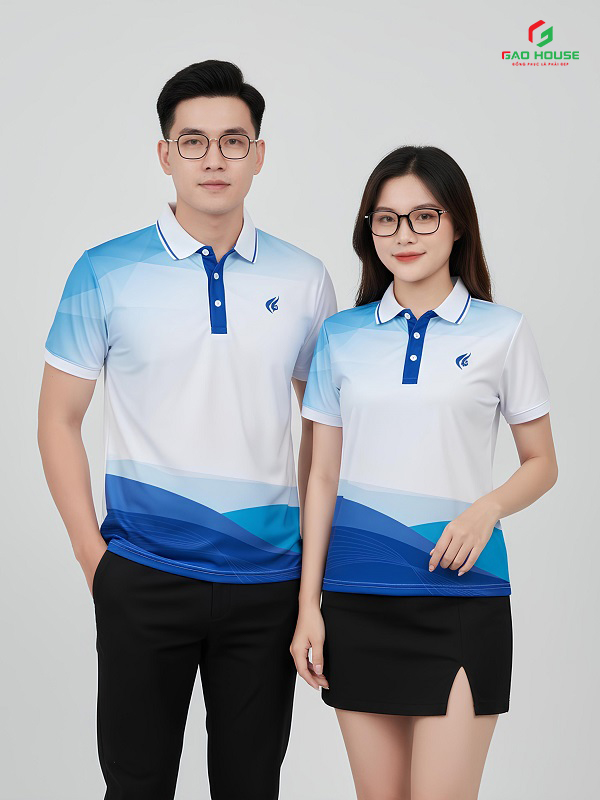 May áo thun đồng phục ngân hàng acb