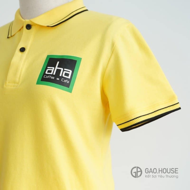 may in logo áo đồng phục gạo house