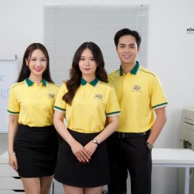 Áo đồng phục màu vàng