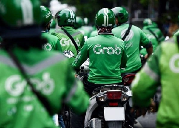 Đồng phục Grab màu xanh lá cây