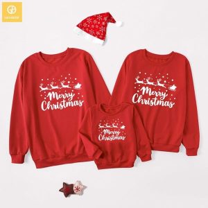 Áo sweater gia đình Noel Merry Christmas GF1824134