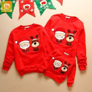 Áo gia đình Giáng Sinh dáng sweater GF1824113