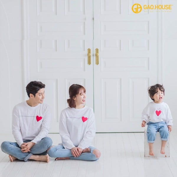 Áo gia đình mùa đông Gạo House GF1990025
