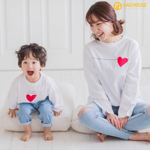 Áo gia đình mùa đông Gạo House GF1990025
