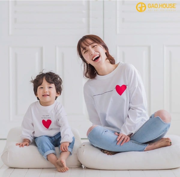 Áo gia đình mùa đông Gạo House GF1990025
