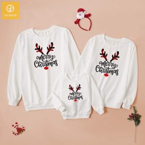 Áo gia đình Noel dáng sweater GF1824140