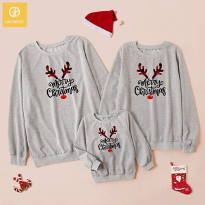 Áo gia đình Noel dáng sweater GF1824140
