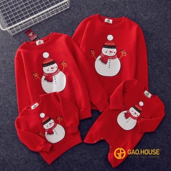 Áo gia đình noel Gạo House GF1824032