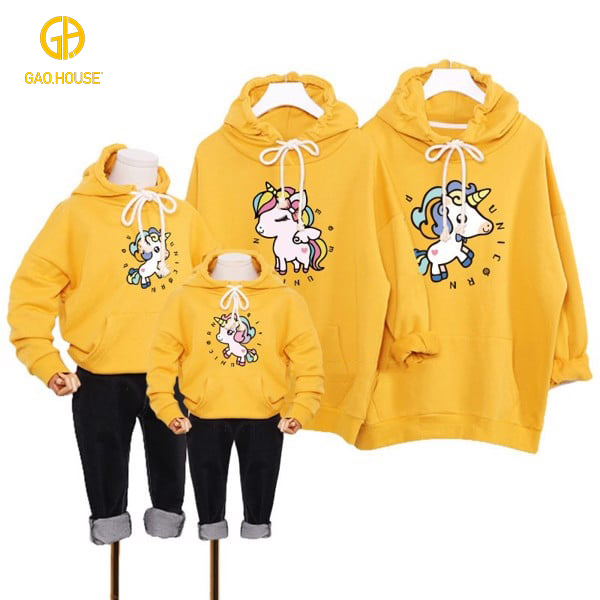 Áo hoodie gia đình Gạo House GF1890043