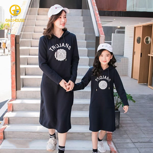 Áo hoodie gia đình Gạo House GF1990004