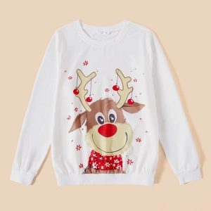Áo sweater gia đình Giáng Sinh Merry Christmas GF1824110