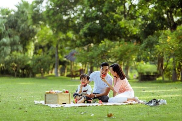 cắm trại ecopark hưng yên