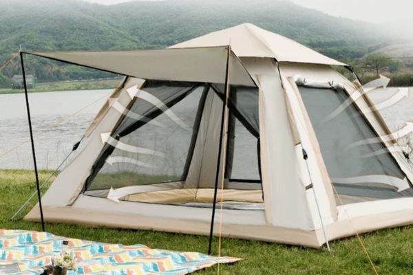 cắm trại ở chân cầu vĩnh tuy