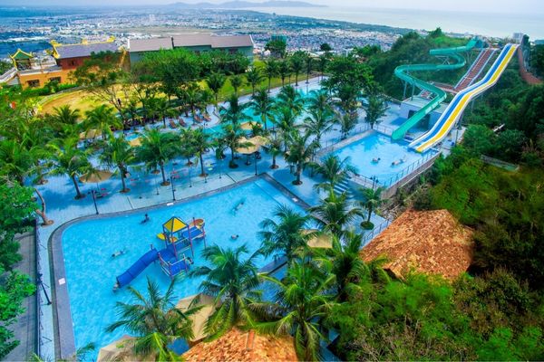 bản đồ khu du lịch hồ mây