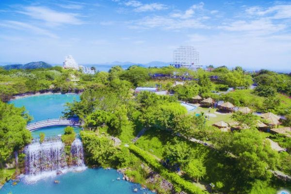khu du lịch hồ mây
