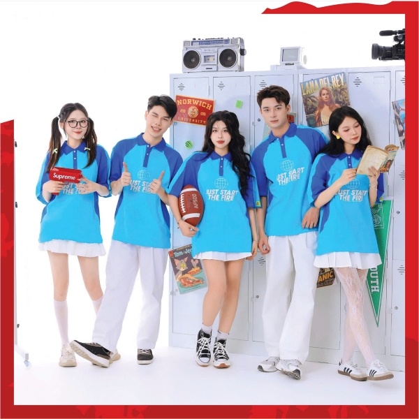 Mẫu áo đồng phục lớp 5