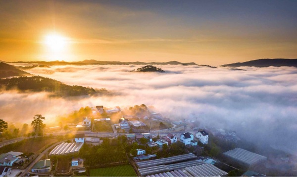 Khu du lịch làng hoa Vạn Thành