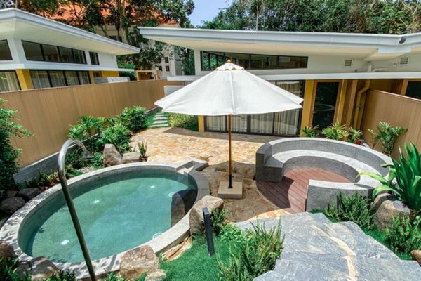 resort suối nước nóng bình châu