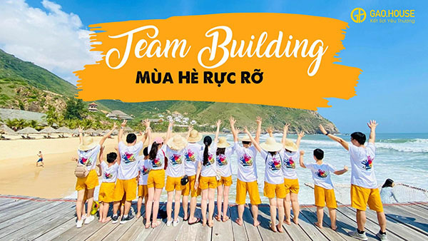 Mặc áo nhóm đồng phục teambuilding