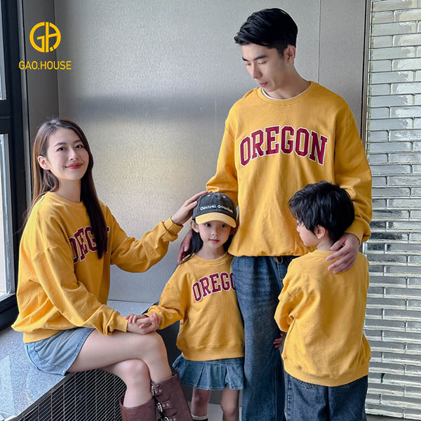 áo đồng phục gia đình mùa đông