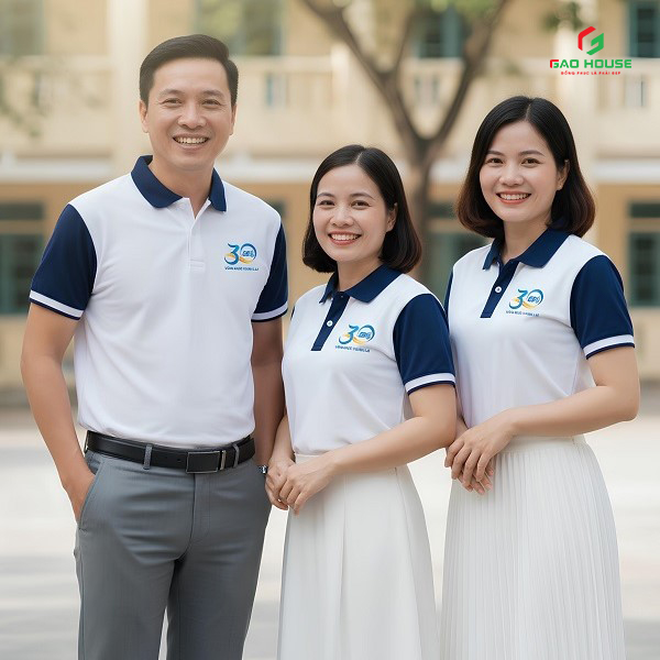 áo đồng phục họp lớp kỷ niệm 30 năm