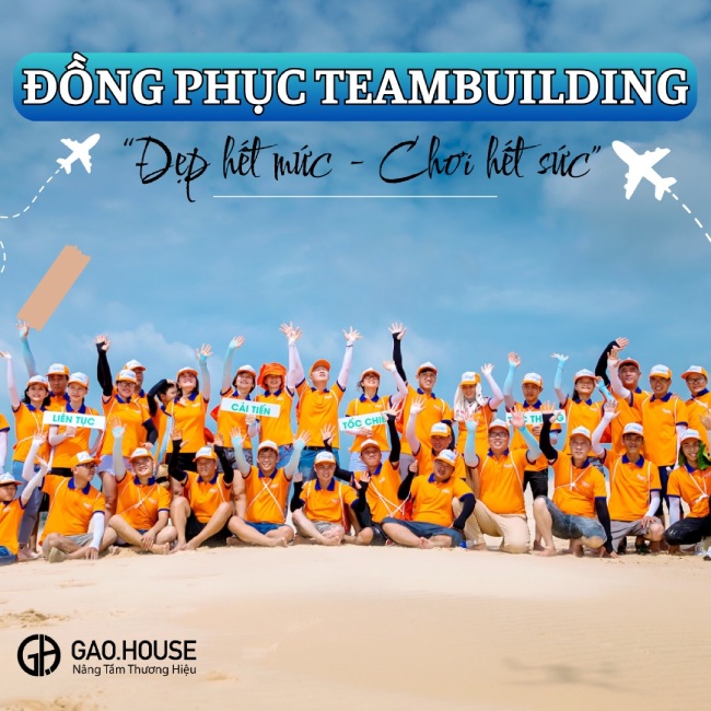 Áo đồng phục nhóm teambuilding