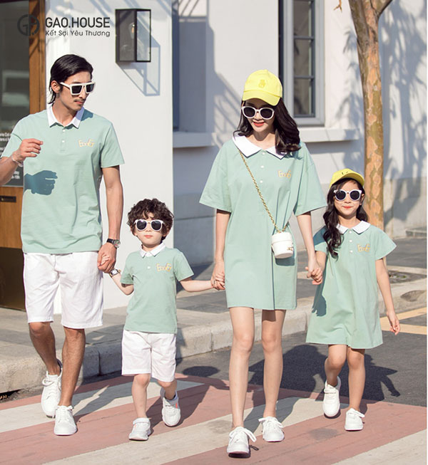 áo gia đình đồng phục