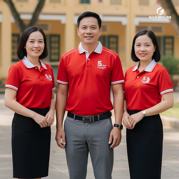áo polo đồng phục họp lớp 5 năm