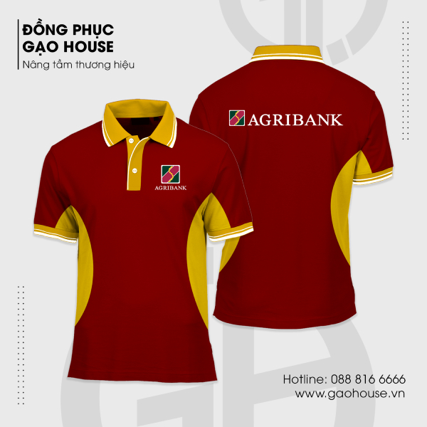 Áo thun đồng phục ngân hàng Agribank